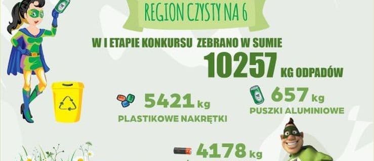 Konkurs Region czysty na 6. Zebrano ponad 10 ton odpadów. Kto prowadzi?