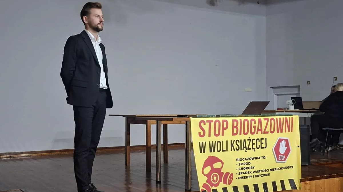 Wójt kontra mieszkańcy w sprawie biogazowni: Zabrakło pańskiej dobrej woli [ZDJĘCIA]