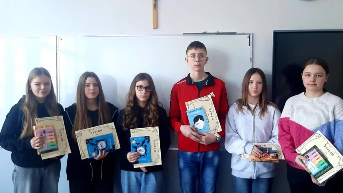 W Szkole Podstawowej nr 2 w Jarocinie uczniowie potrafią pięknie pisać