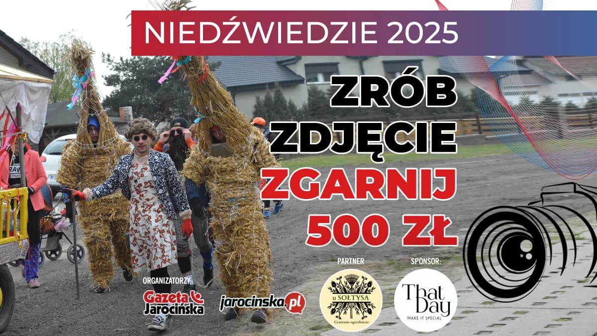 KONKURS Niedźwiedzie 2025. Zrób zdjęcie przebierańcom, zgarnij kasę. ZOBACZ regulamin