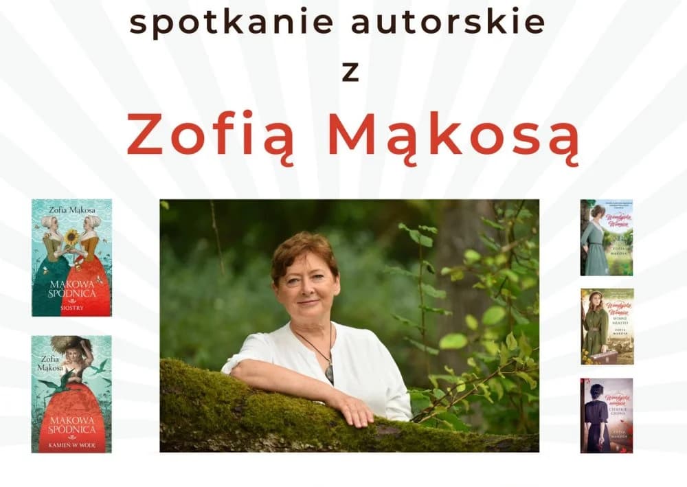 Spotkanie autorskie z Zofią Mąkosą w Boguszynie
