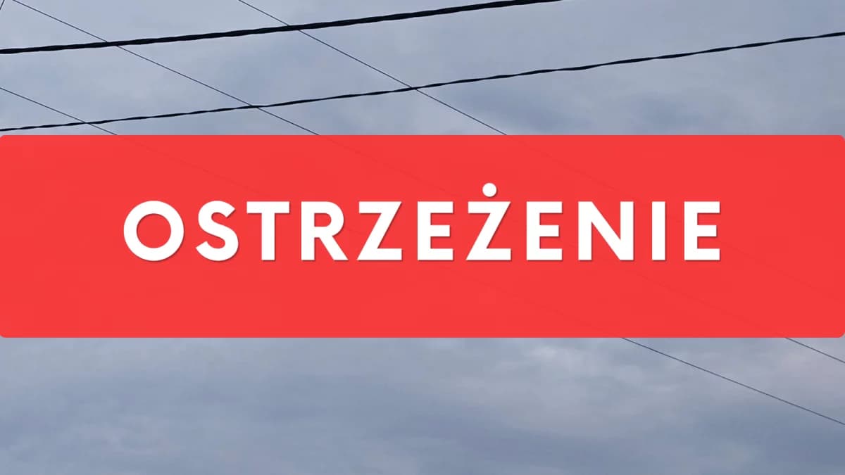Burzowa noc w powiecie jarocińskim. IMGW podnosi stopień ostrzeżenia