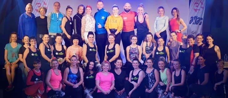 Maraton fitness w klimacie lat 70-tych [ZOBACZ WIDEO]
