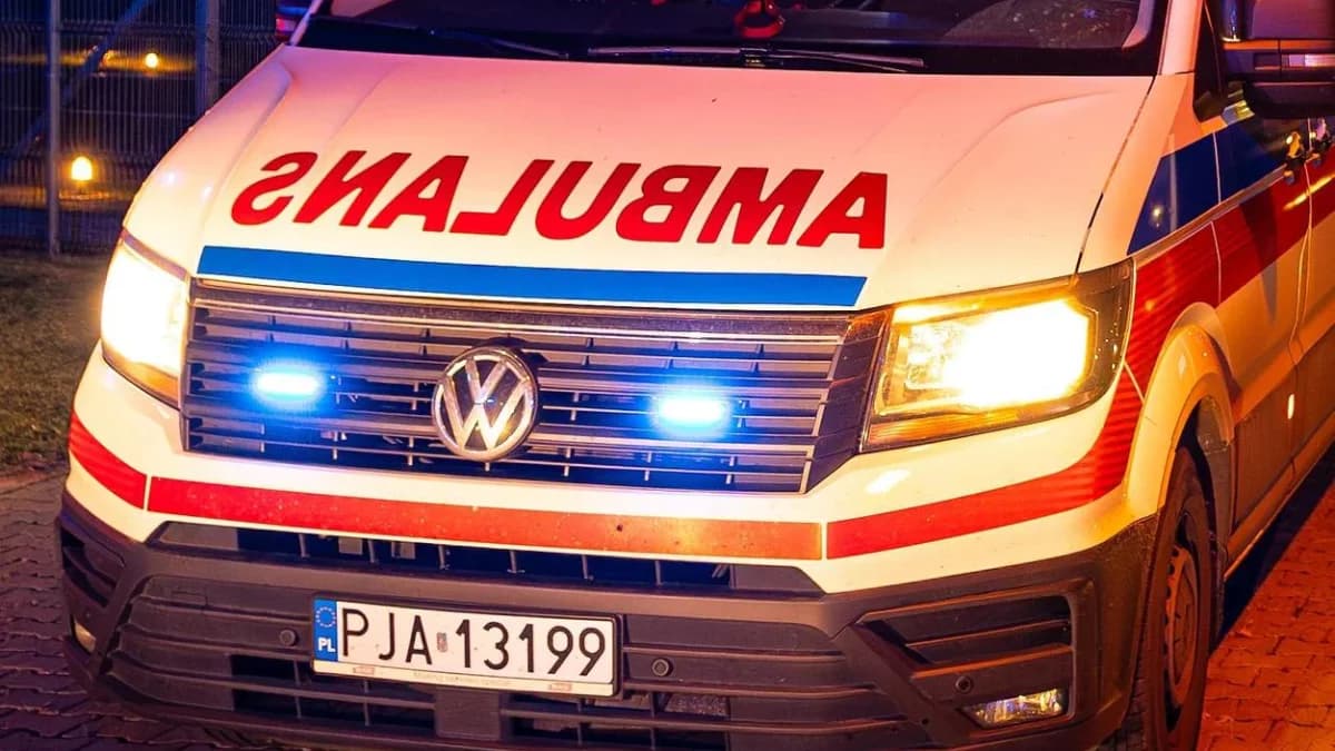 KOBIETA ranna w wypadku. Uderzyła w przyczepę