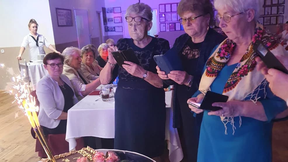 Jubileusz 55-lecia Koła Gospodyń Wiejskich w Sławoszewie