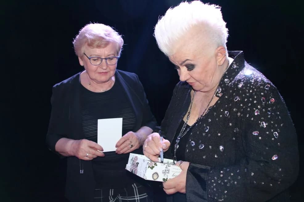Barbara Parzęczewska wystąpiła na tej samej scenie, na której jej mąż triumfował na Rytmach w 1973 roku