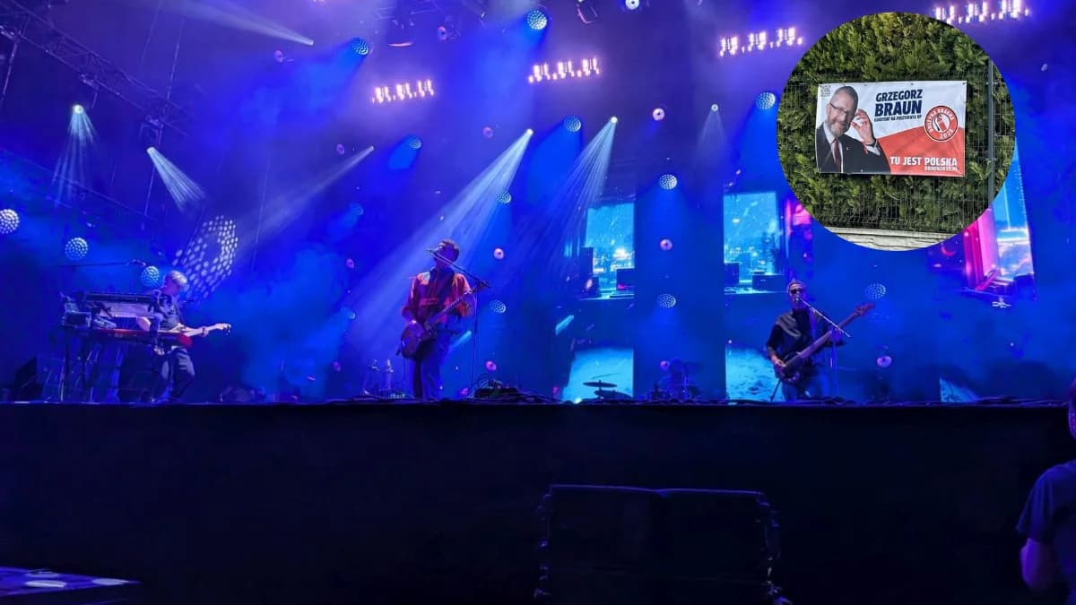 Jarocin Festiwal 2025. Przerwany koncert Myslovitz ogólnopolskim fenomenem [ZDJĘCIA]