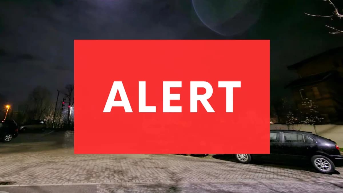 Alert dla powiatu jarocińskiego. Dotyczy najbliższej nocy [AKTUALIZACJA]
