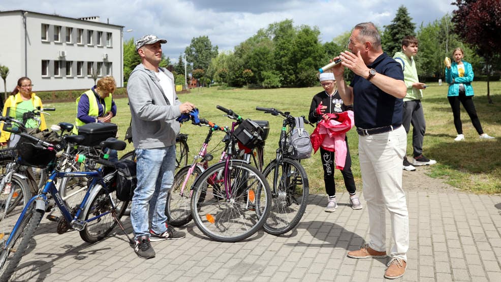 6. Zakręcony Rajd Rowerowy. Prezes Stowarzyszenia RoweLOVE Jarocin zadowolony