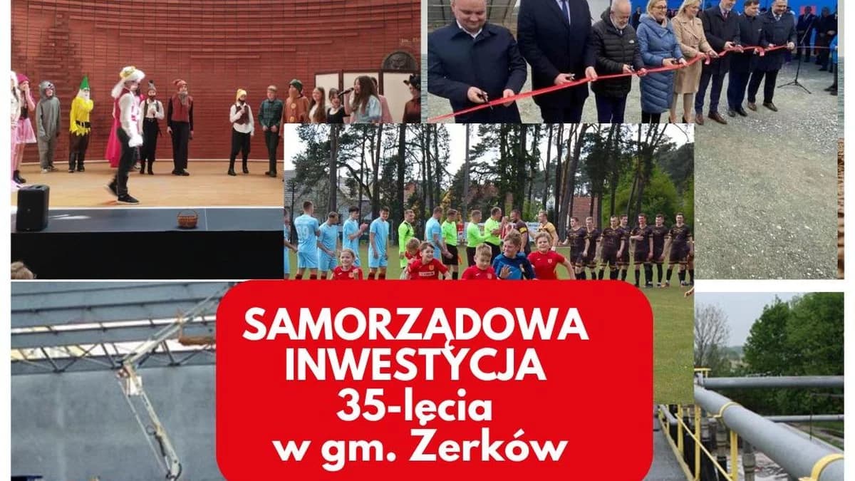 Wybierz samorządową inwestycję 35-lecia w gminie Żerków [PLEBISCYT]