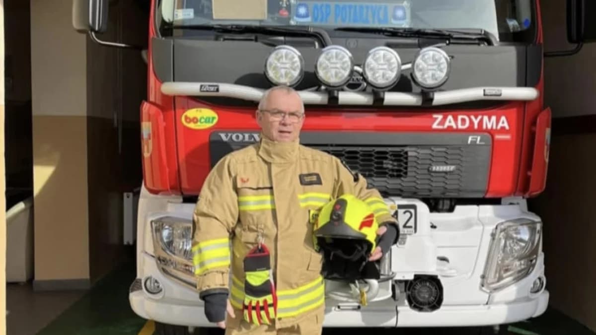 Na jego cześć „Zadymą” nazwano samochód OSP w Potarzycy. Strażak doznał udaru. Potrzebuje pomocy