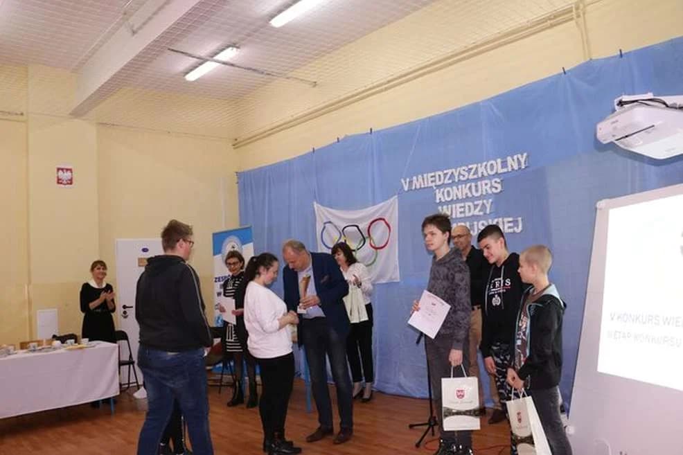 Międzyszkolny Konkurs Wiedzy Olimpijskiej w jarocińskim Zespole Szkół Specjalnych [ZDJĘCIA]