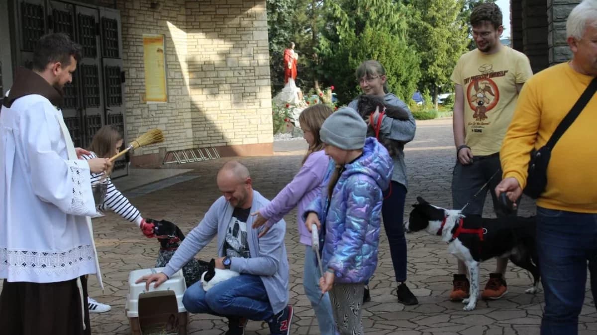 Odpust w roku jubileuszowym dla franciszkanów. W piątek z błogosławieństwem zwierząt [ZDJĘCIA]