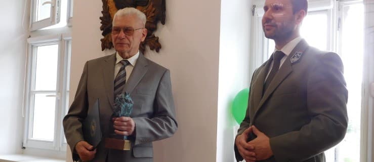 Wacław Adamiak laureatem Sylwana. Trzecia statuetka w historii Nadleśnictwa Jarocin
