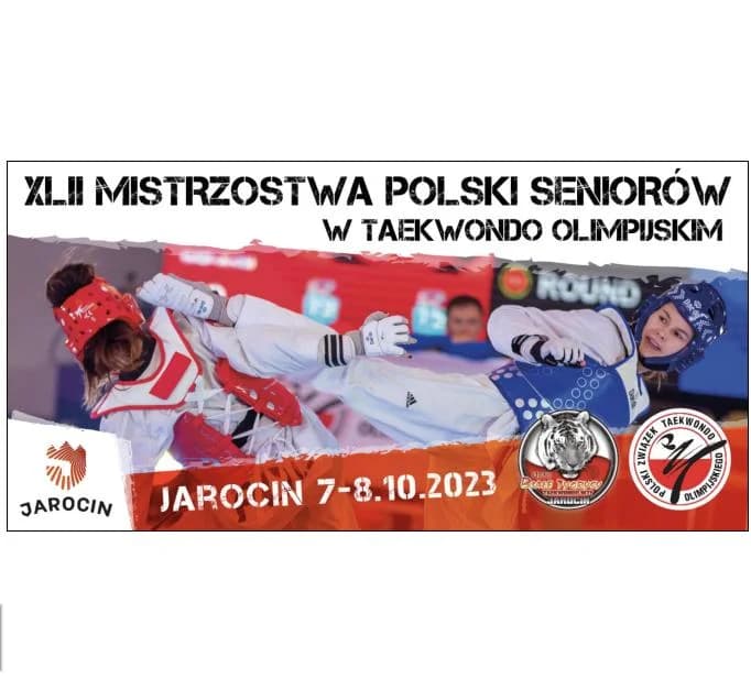 Mistrzostwa Polski Seniorów w taekwondo znów w Jarocinie!
