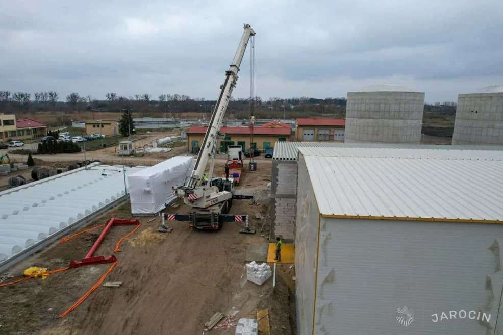 Na oczyszczalni ścieków w Cielczy trwa wielka modernizacja [ZDJĘCIA]