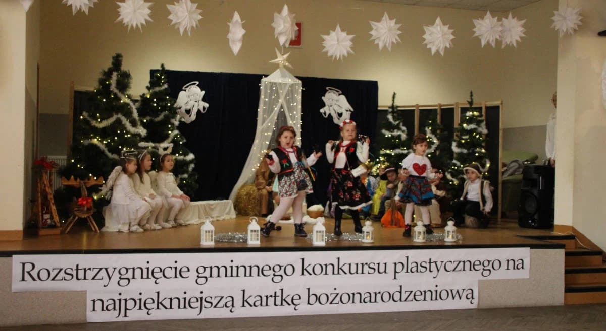 Konkurs dla przedszkolaków z gminy Jarocin na kartkę bożonarodzeniową. Termin się zbliża