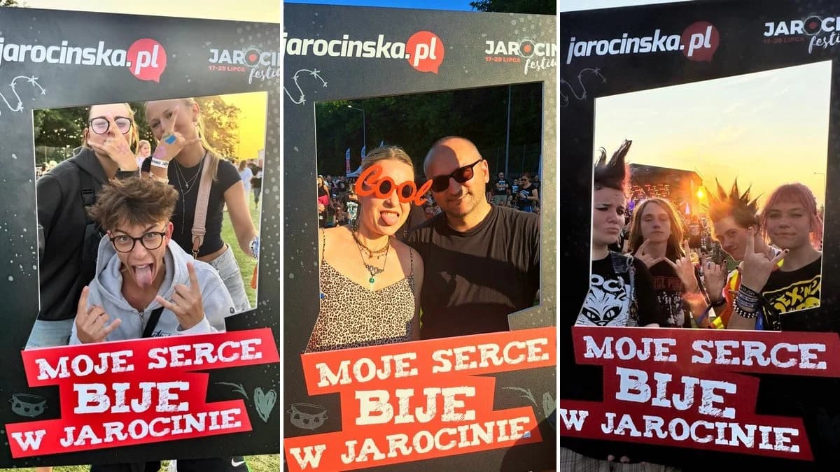 Festiwalowa ramka hitem Jarocin Festiwal 2025. To już ostatnia galeria zdjęć! [ZDJĘCIA]