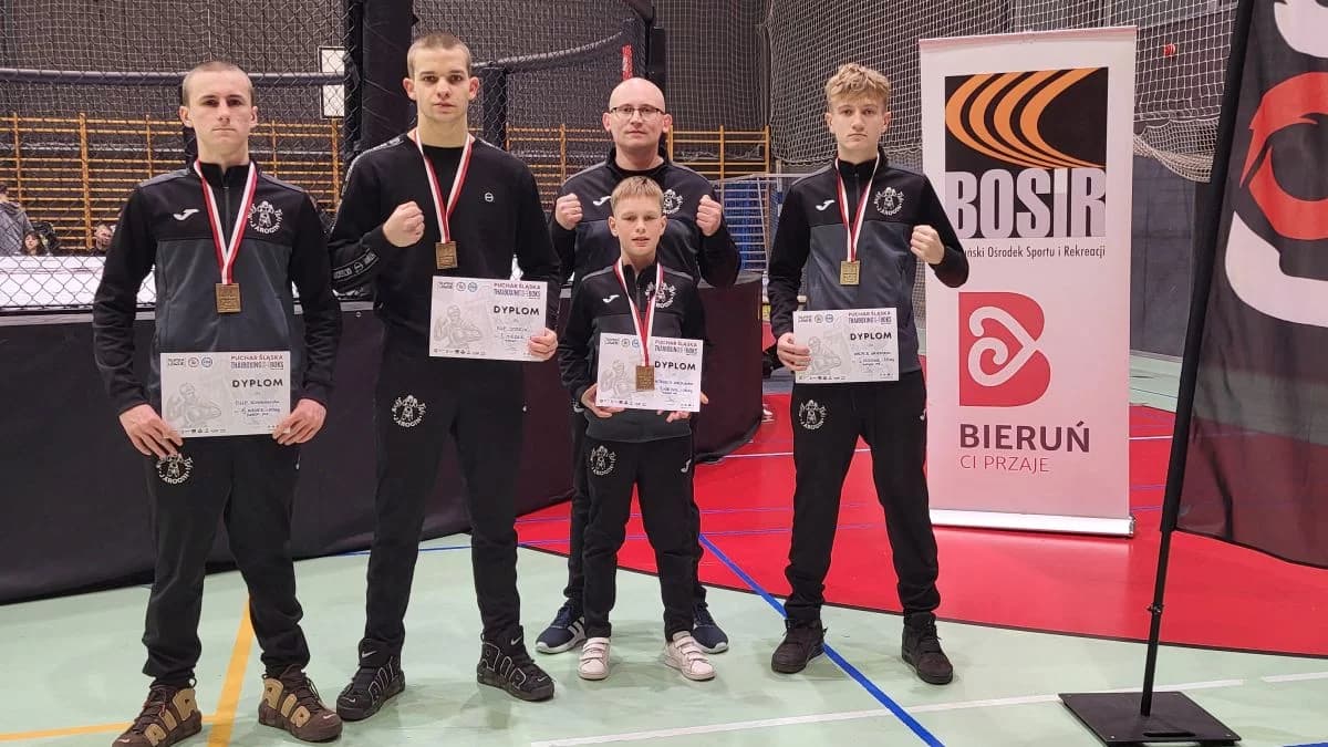 Zawodnicy Muay Thai Jarocin na podium prestiżowego turnieju [ZDJĘCIA]