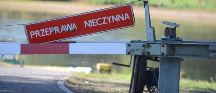 Przeprawa promowa w Dębnie została wstrzymana. Co jest przyczyna zaistniałej sytuacji