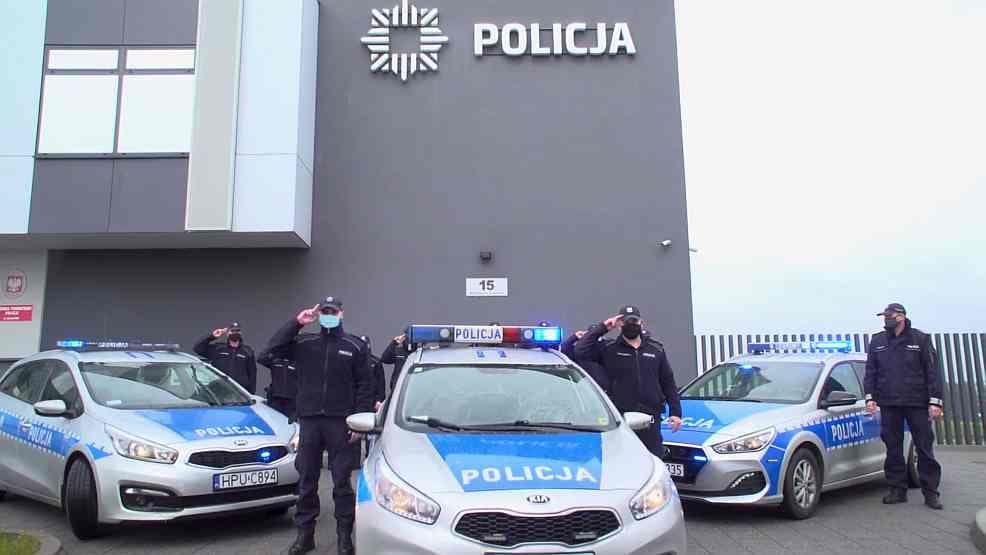 Jarocińscy policjanci żegnają zastrzelonego kolegę asp. Michała Kędzierskiego [WIDEO, ZDJĘCIA]