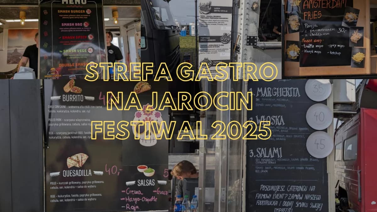 Co można zjeść na Jarocin Festiwal 2025? [ZDJĘCIA]