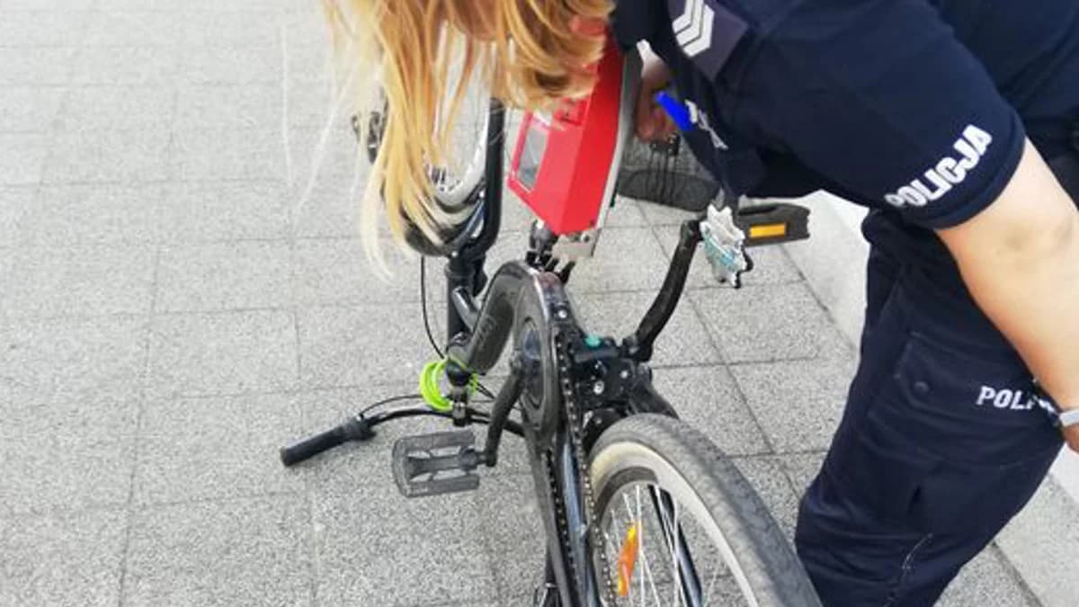 Jarocińscy policjanci ponownie będą znakować rowery. Sprawdź gdzie i kiedy?