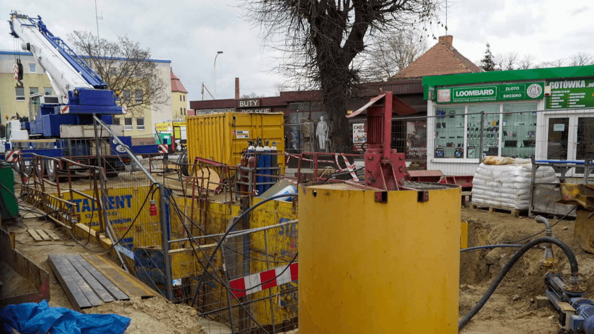 Będą prowadzić prace całą dobę. Pod ulicą powstanie ogromny zbiornik