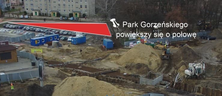 Powiększą park im. majora Zbigniewa hrabiego Ostroróg-Gorzeńskiego o połowę