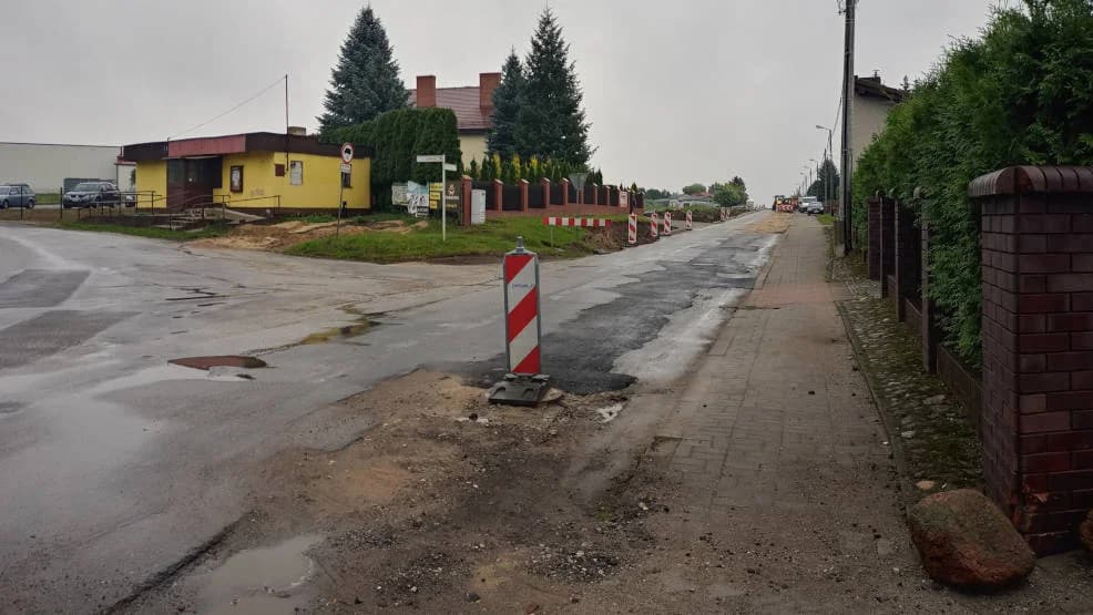 Termin zakończenia przebudowy ulic Wodna, Glinki i Leszczyce przełożony