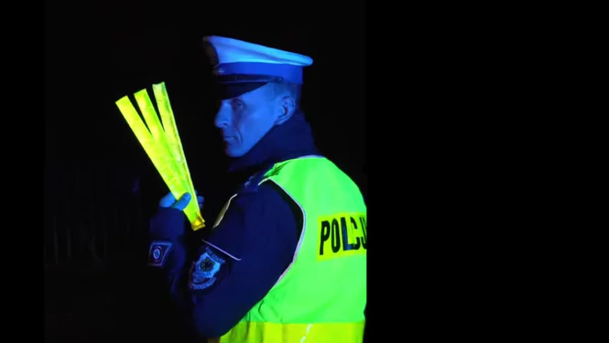 Nie miał odblasków i nie chciał podać swoich danych. Teraz odpowie przed sądem