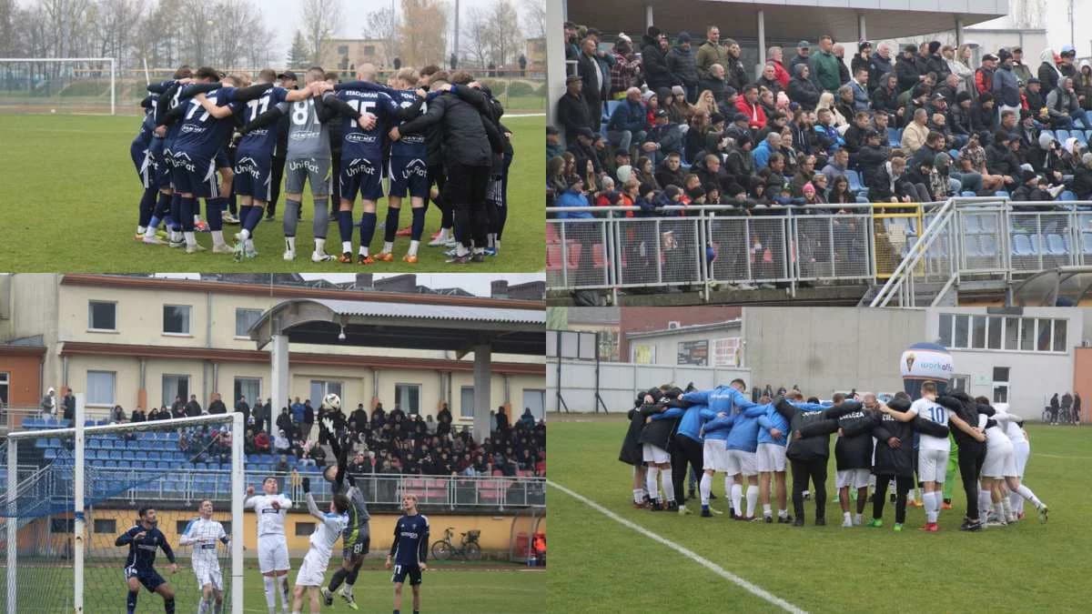 Zacięte derby powiatu jarocińskiego przy niemal pełnych trybunach [ZDJĘCIA]