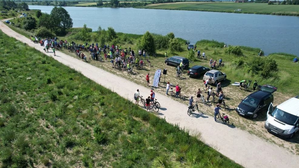 Rajd RoweLOVE Jarocin na koniec wakacji. Dwa dni, 230 km z noclegiem w "Pajęczynie"