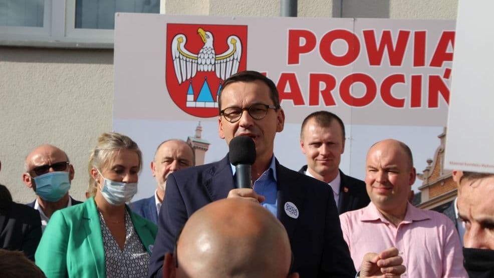 Jarocin. Minął rok od wizyty premiera Mateusza Morawieckiego. Przypominamy co się wtedy działo.