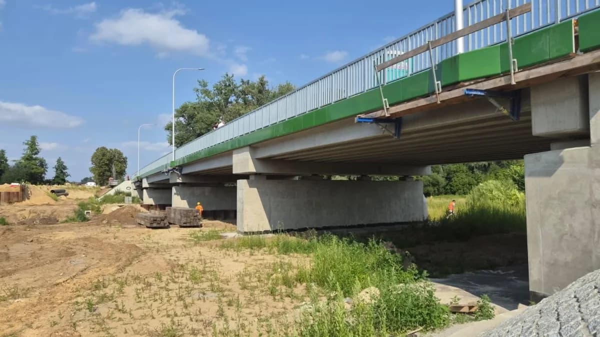 Prace na trasie Jarocin - Tuliszków zmierzają do końca