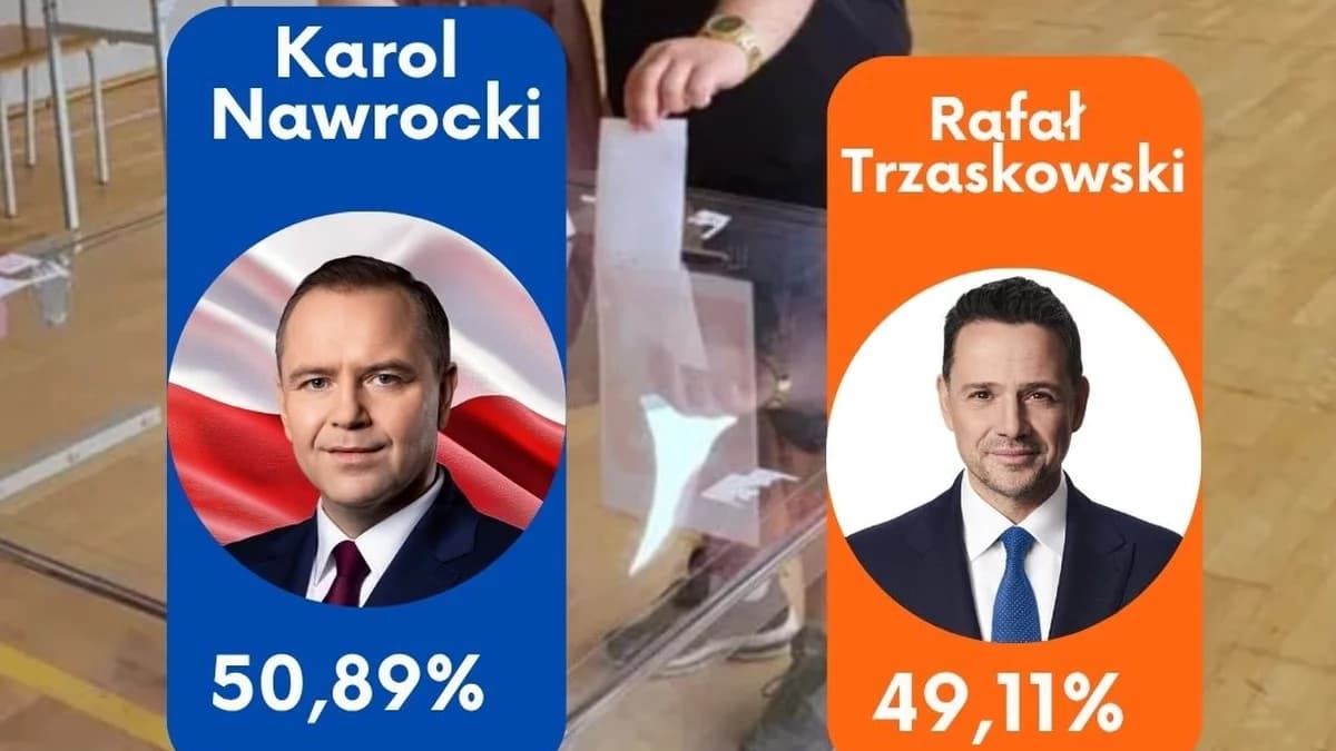 Karol Nawrocki zwyciężył w wyborach prezydenckich 2025, również w Jarocinie i na Ziemi Jarocińskiej