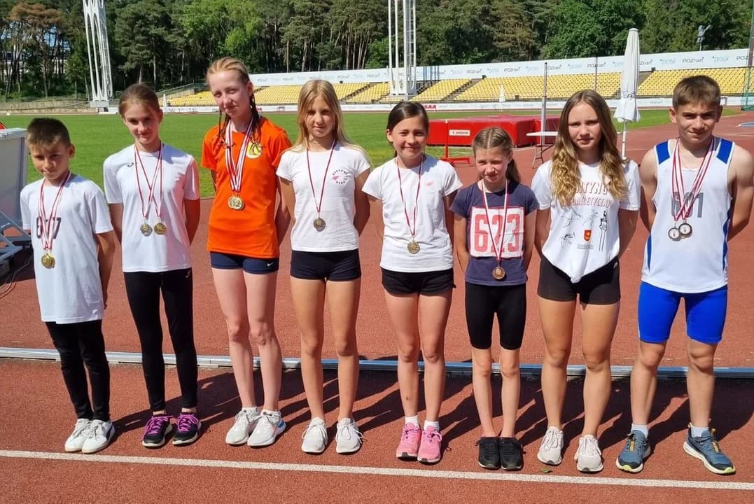 Najmłodsi lekkoatleci Przełaju Żerków z kolejnymi sukcesami