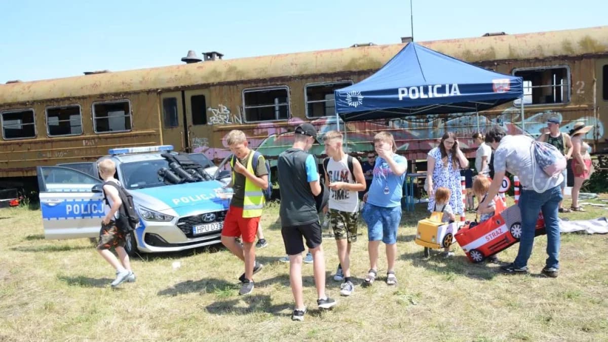 Festyn Kolejowy w Muzeum Parowozowni Jarocin po raz jedenasty. W ostatnią niedzielę maja [ZDJĘCIA]
