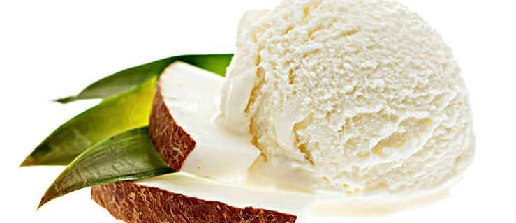 Lody bananowo-kokosowe