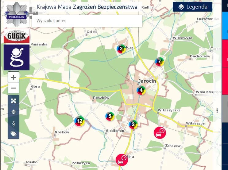 Jarocińscy policjanci otrzymali ponad 5 tysięcy zgłoszeń na Krajową Mapę Zagrożeń Bezpieczeństwa