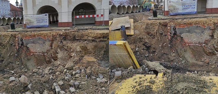 Co odkryto na rynku w Jarocinie w trakcie prowadzonych prac rewitalizacyjnych? Dyskusja trwa