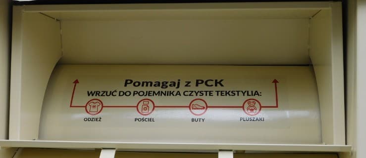 Napełnisz kontener, pomożesz PCK i potrzebującym