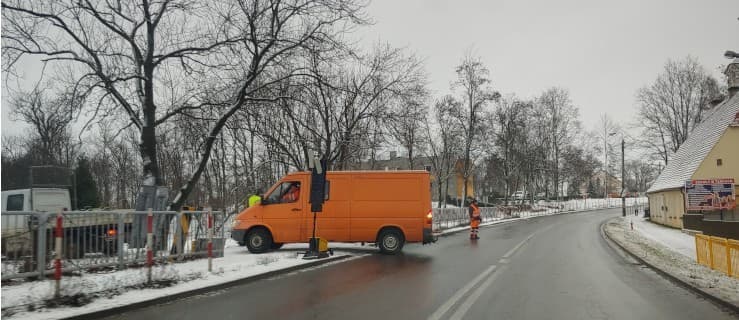 Rozpoczął się remont, ruch wahadłowy na drodze krajowej