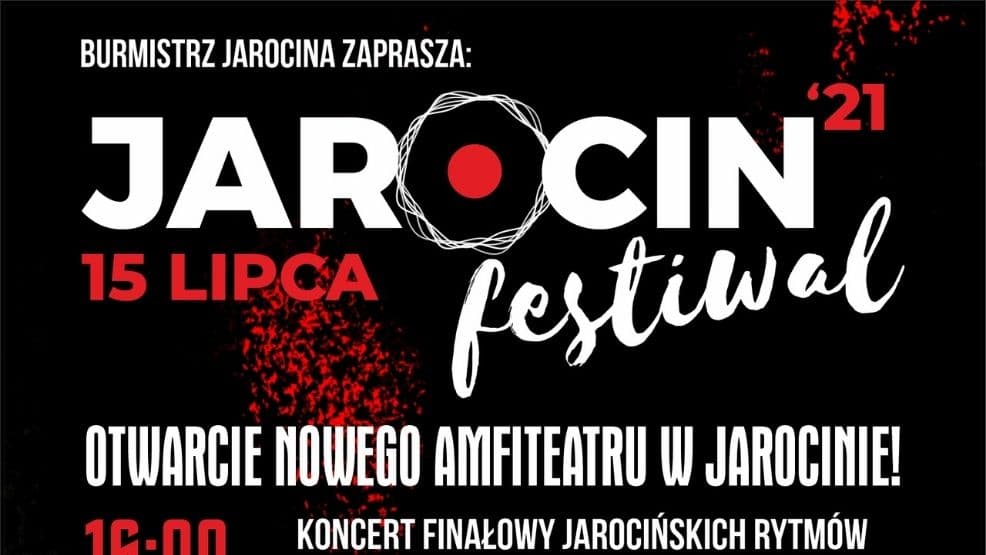 Muzyczne otwarcie nowego amfiteatru w Jarocinie już 15 lipca!