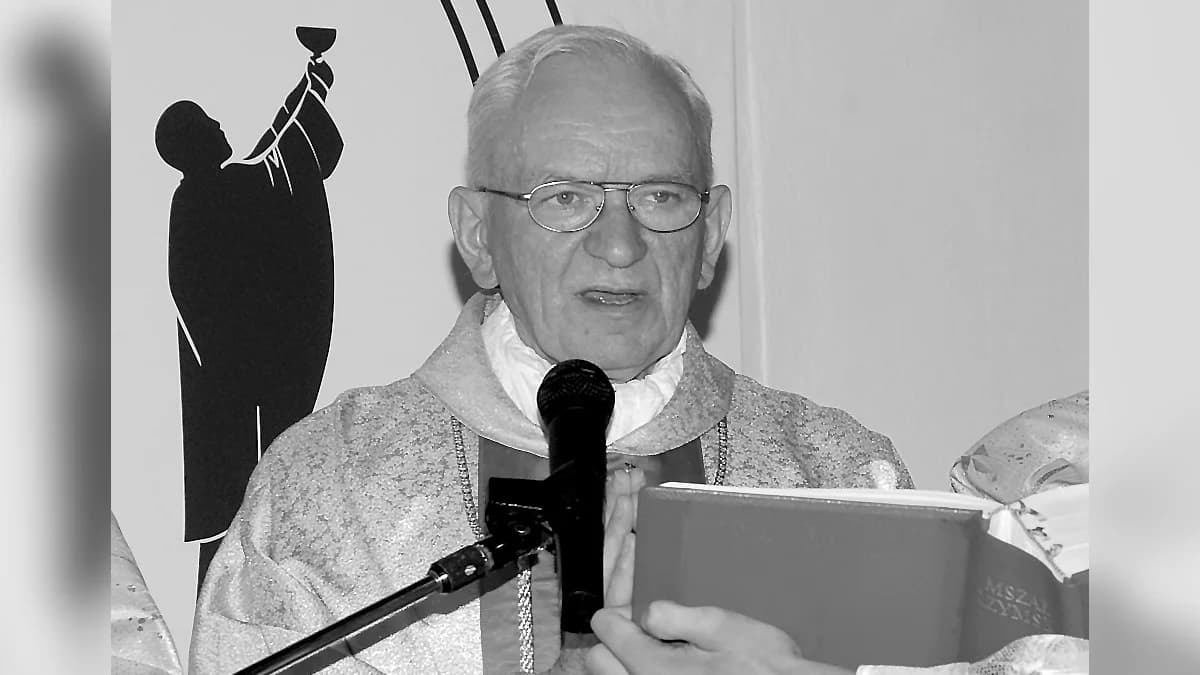 Zmarł ks. kan. Kazimierz Domagała, wieloletni proboszcz parafii w Radlinie. Tam też spocznie. Wspominamy jego jubileusz