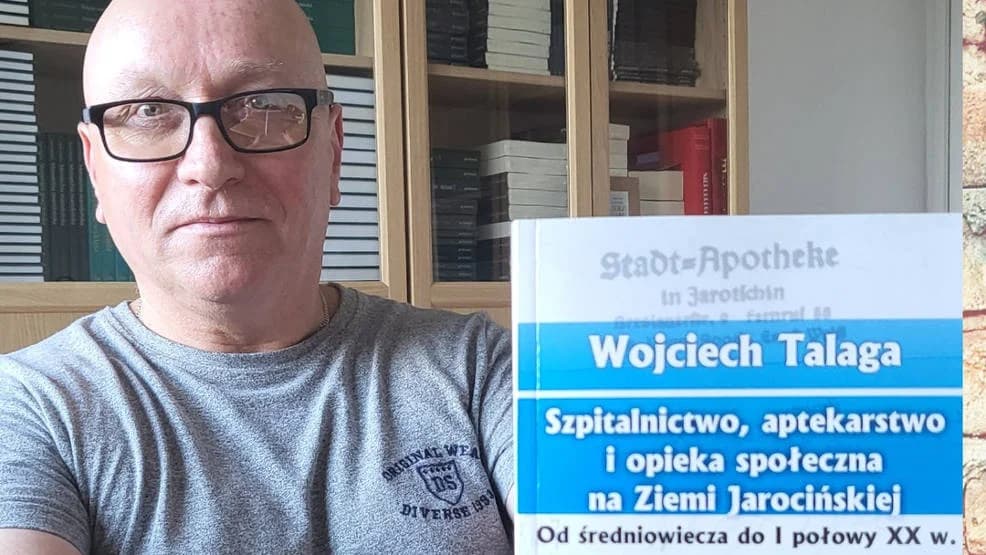 Wojciech Talaga - historyk i regionalista wydał nową książkę. Spotkanie autorskie już w niedzielę