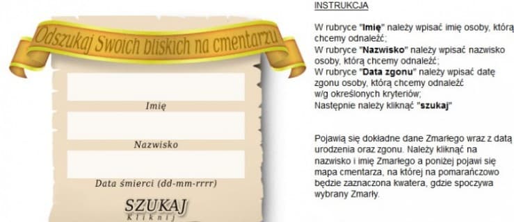 Masz bliskich zmarłych na cmentarzu w Jarocinie? Zobacz grób w internecie