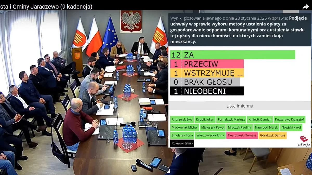 Wzrosły opłaty za wywóz śmieci w gminie Jaraczewo. O ile podniesiono ceny?