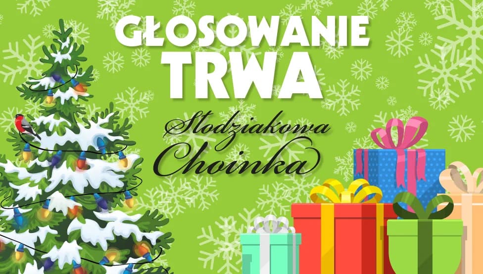 Słodziakowa Choinka Bożonarodzeniowa! Głosowanie ruszyło!