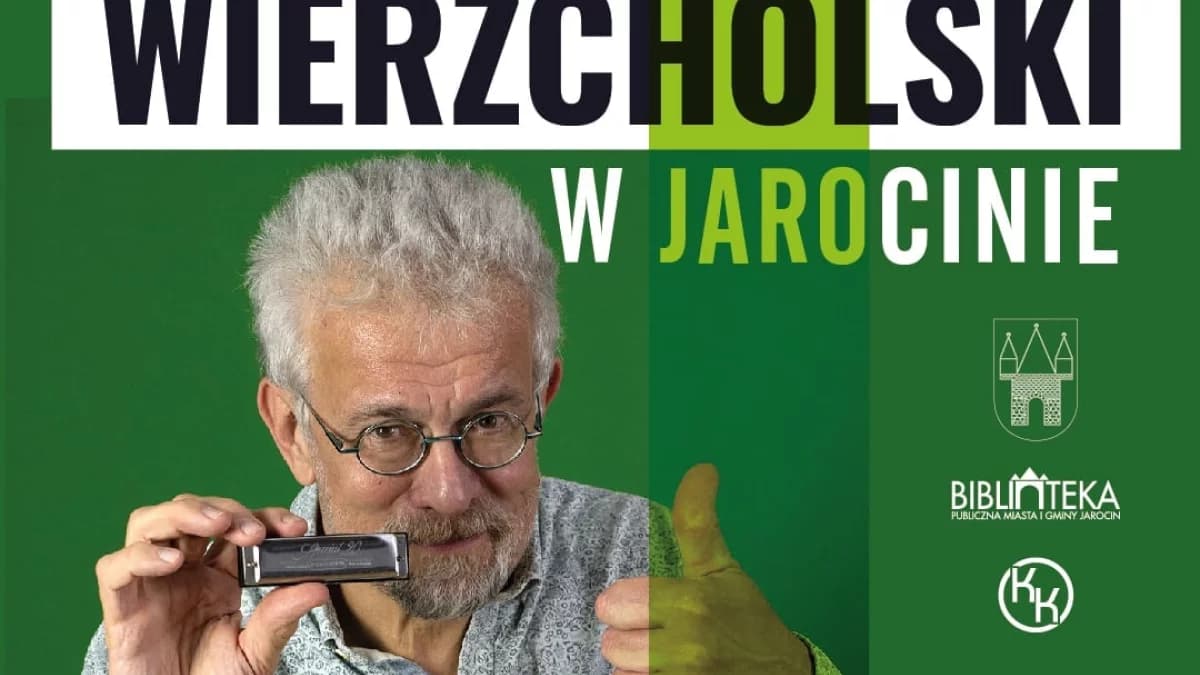 Sławek Wierzcholski z "Nocnej Zmiany Bluesa" będzie promował w Jarocinie swój "Bluesowy alfabet"